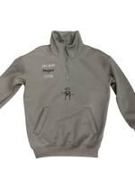 Sweat Shirt Quarter ZIP "DFU ROW"